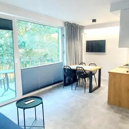 W Sam By Klif - Dwupoziomy Z Klimatyzacja, Balkonem I Widokiem Na *