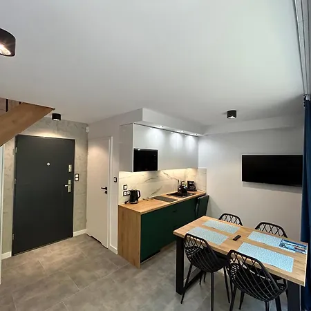 아파트 W Sam By Klif - Dwupoziomy Z Klimatyzacja, Balkonem I Widokiem Na