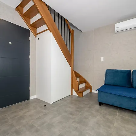 Apartman W Sam By Klif - Dwupoziomowy Z Klimatyzacja, Balkonem I Widokiem Na
