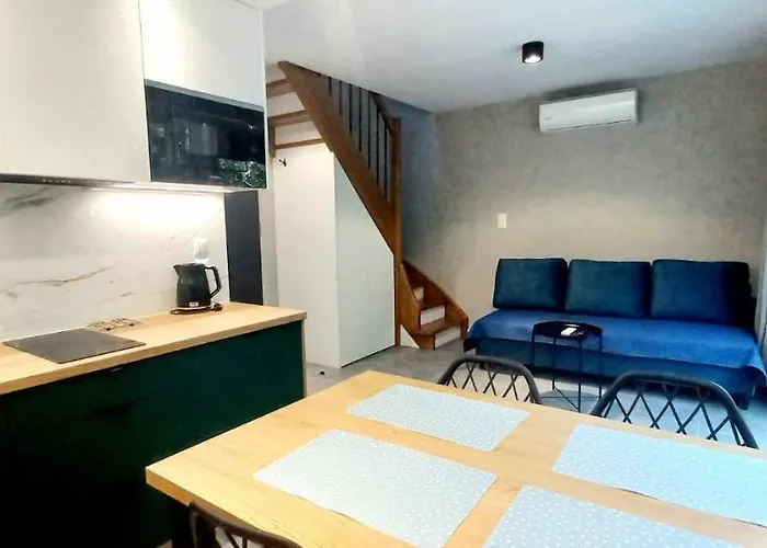 W Sam By Klif - Dwupoziomy Z Klimatyzacja, Balkonem I Widokiem Na Lägenhet