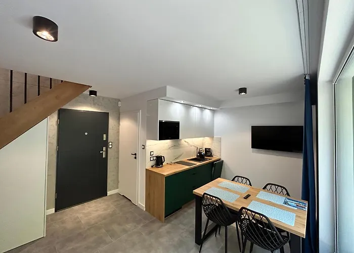 Lägenhet W Sam By Klif - Dwupoziomy Z Klimatyzacja, Balkonem I Widokiem Na